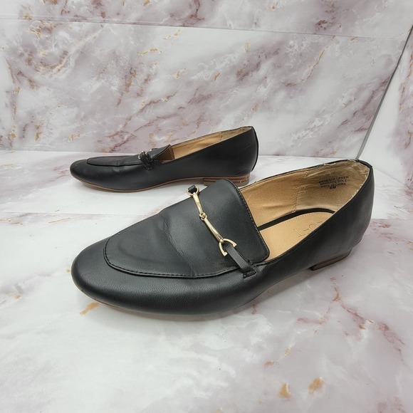 Loft Loafer Slid on Black with Mouth Bite detail - Picture 11 of 12